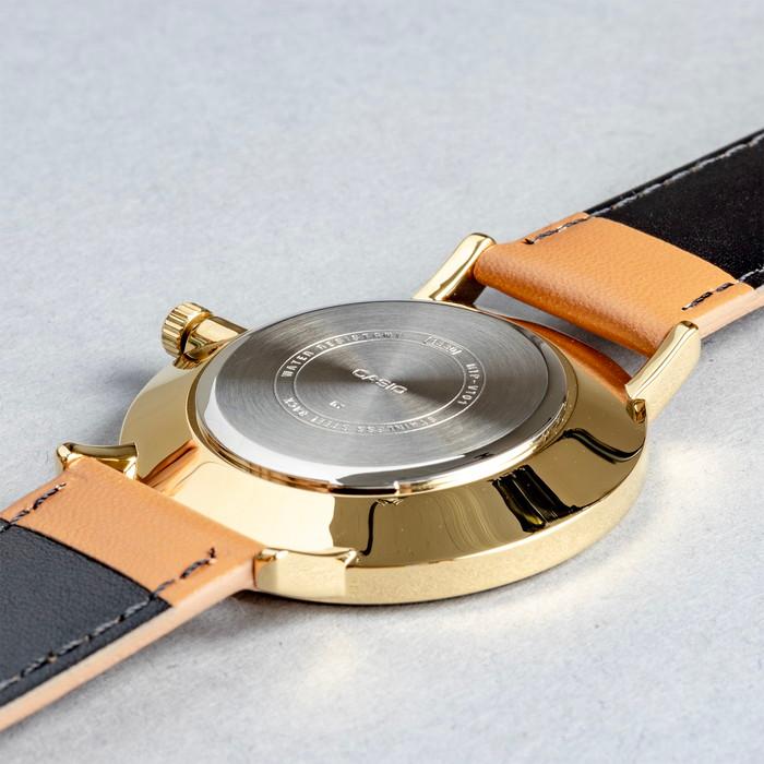CASIO STANDARD カシオ MTP-VT01GL 腕時計 時計 ブランド メンズ レディース チープカシオ チプカシ アナログ レザー 日本未発売 ギフト プレゼントの画像