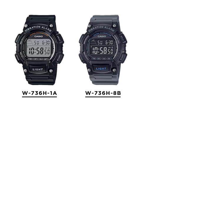 スタンダード デジタル CASIO STANDARD MENS カシオ W-736H 腕時計