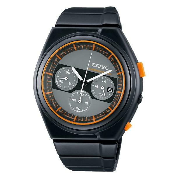 Seiko Spirit Giugiaro Design セイコー スピリット ジウジアーロ デザイン Sced053 腕時計 ブラック 黒 オレンジ Sced053 Time Lovers 通販 Yahoo ショッピング