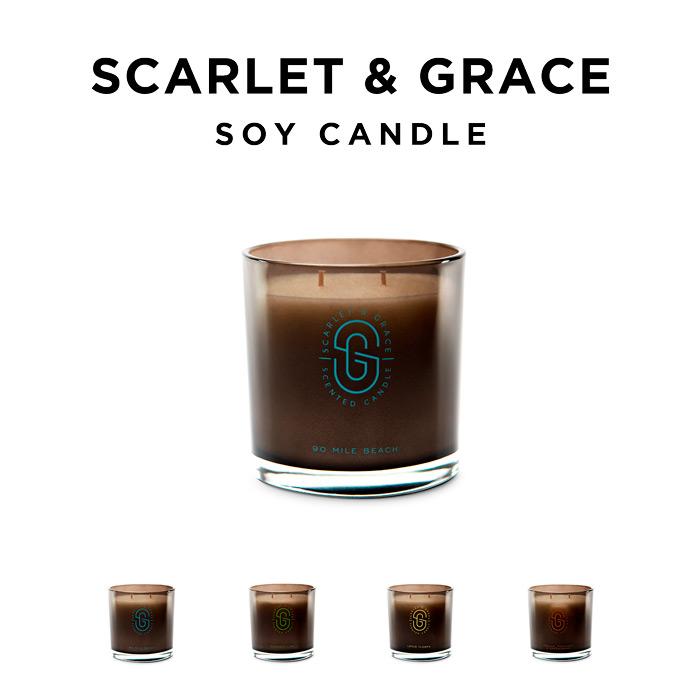 SCARLET&GRACE CANDLE M スカーレット＆グレイス キャンドル ダブル