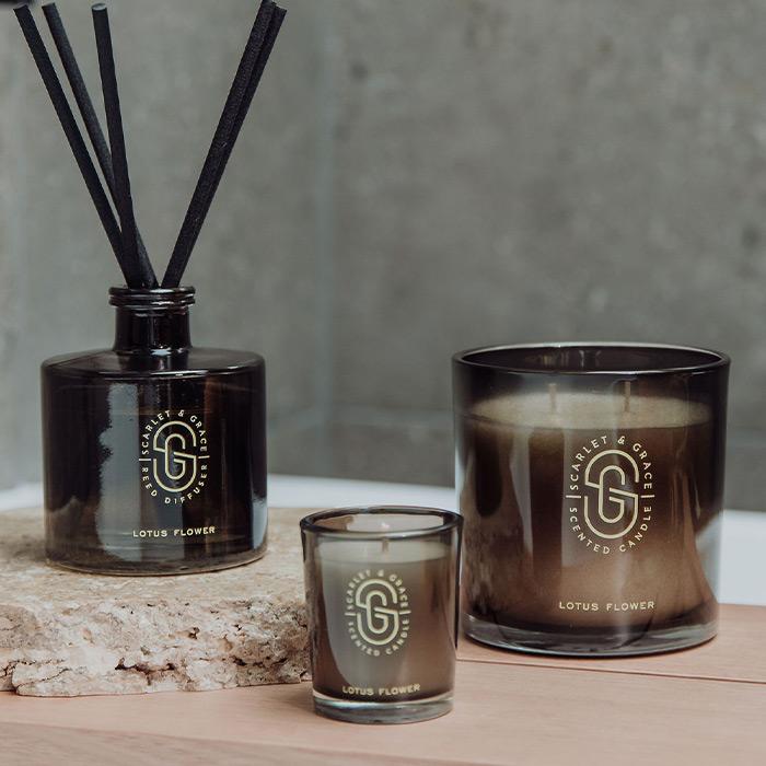 SCARLET&GRACE CANDLE M スカーレット＆グレイス キャンドル ダブル