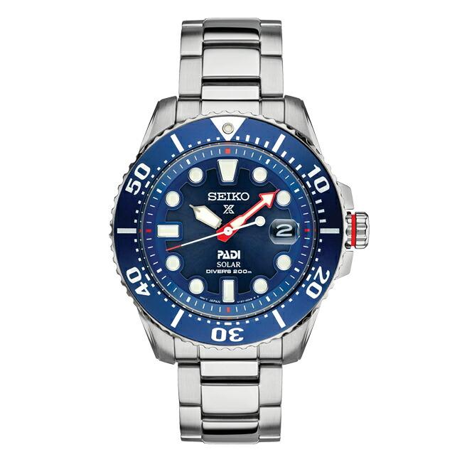 並行輸入品 10年保証 日本未発売 SEIKO PROSPEX セイコー プロスペックス ソーラー ダイバー PADI SNE549 腕時計 時計 ブランド メンズ アナログ ソーラー 防水｜timelovers｜05