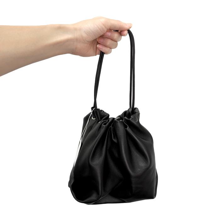 SOPO SOPO FRENCH LAMB DRAWSTRING BAG-MR ソポ ショルダーバッグ