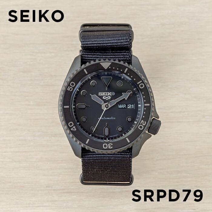 10年保証 Seiko セイコー 5 スポーツ オートマチック Srpd79 腕時計 メンズ 逆輸入 ダイバー風 アナログ ブラック 黒 オールブラッ Srpd79 Time Lovers 通販 Yahoo ショッピング