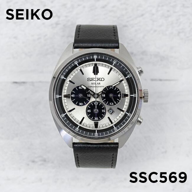 10年保証 日本未発売 Seiko セイコー リクラフト Ssc569 腕時計 メンズ 逆輸入 クロノグラフ アナログ ソーラー ブラック 黒 シルバー レザー 革ベルト 海外モ Ssc569 Time Lovers 通販 Yahoo ショッピング