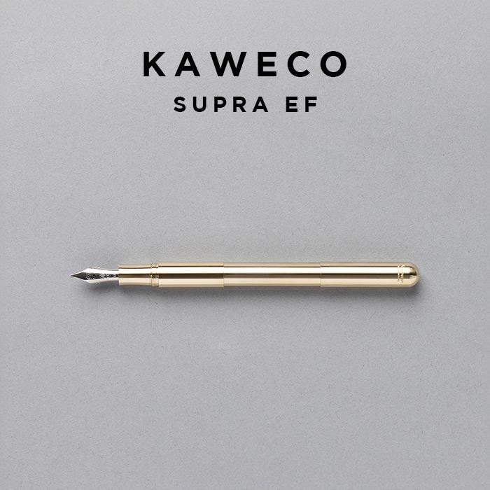 SUPRA（Kaweco） 海外正規品 KAWECO SUPRA FOUNTAIN PEN BRASS