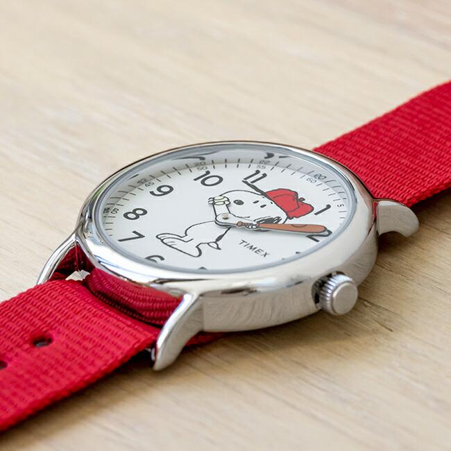 並行輸入品 日本未発売 TIMEX WEEKENDER タイメックス ウィークエンダー ピーナッツ スヌーピー 38MM メンズTW2R41400 腕時計 ブランド レディース アナログ｜timelovers｜02