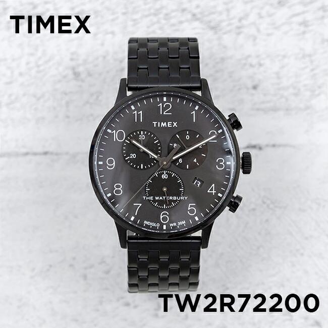 Timex Waterbury タイメックス ザ ウォーターベリー クラシック クロノグラフ 40mm Tw2r720 腕時計 時計 ブランド メンズ ミリタリー アナログ ブラック 黒 Tw2r720 Time Lovers 通販 Yahoo ショッピング
