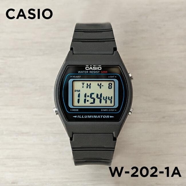 10年保証 日本未発売 CASIO STANDARD カシオ スタンダード W-202-1A 腕時計 時計 ブランド メンズ レディース キッ : w202-1av:TIME LOVERS - 通販 - Yahoo!ショッピング