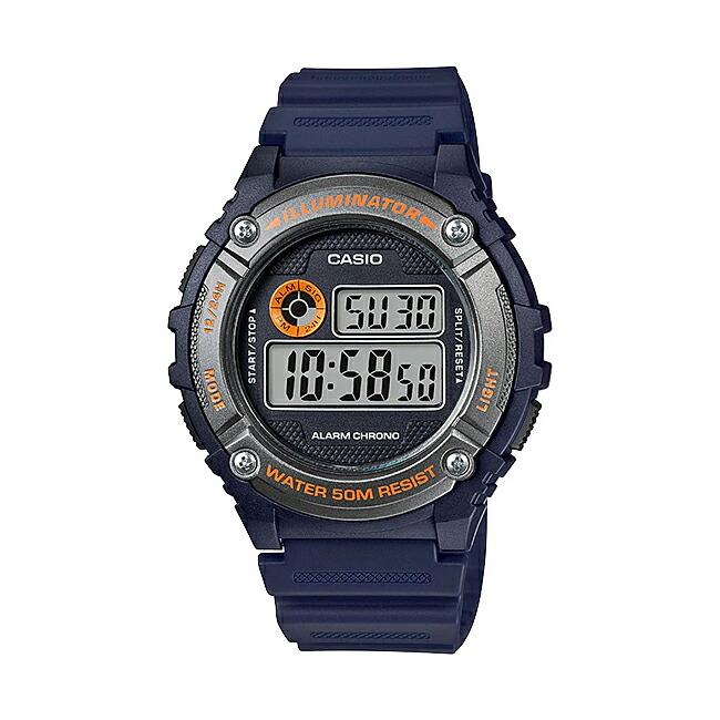 スタンダード デジタル CASIO STANDARD カシオ W-216H-2B 腕時計 時計