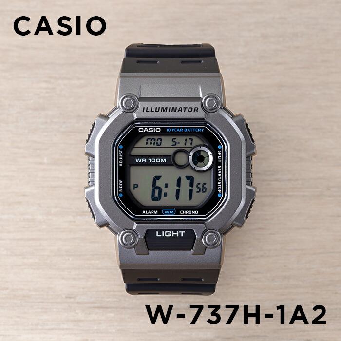 スタンダード デジタル CASIO STANDARD カシオ W-737H-1A2 腕時計 時計