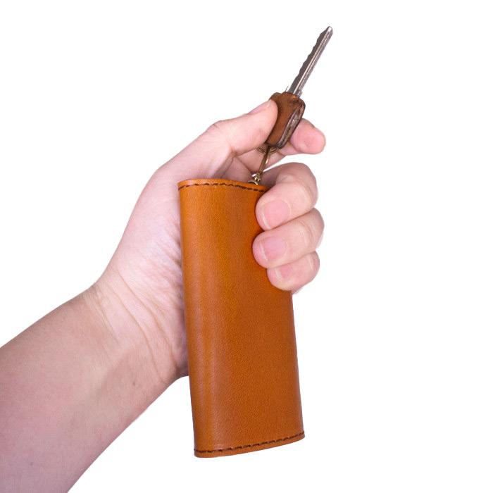 新品未開封　yukiemon キーケース　ホビールーム　ベビラビ ZOO(ズー) ZKC-054 キーケース 5連ヘビ革 2つ折りナスカン付き