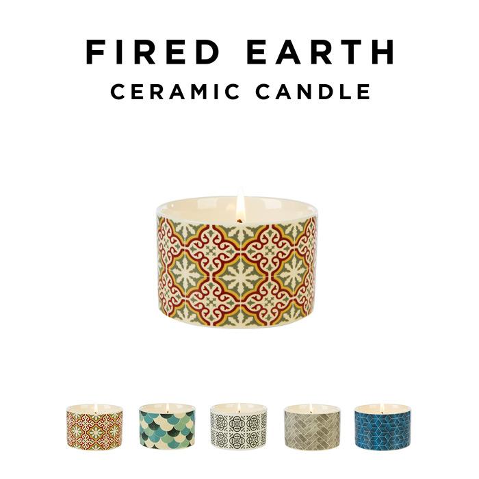 FIRED EARTH CERAMIC CANDLE M ファイヤードアース セラミック