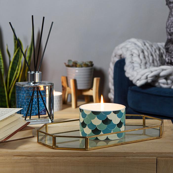 FIRED EARTH CERAMIC CANDLE M ファイヤードアース セラミック 