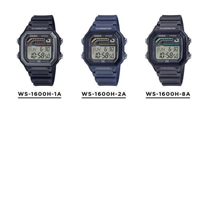 並行輸入品 10年保証 日本未発売 CASIO SPORTS MENS カシオ スポーツ メンズ WS-1600H 腕時計 時計 ブランド ...