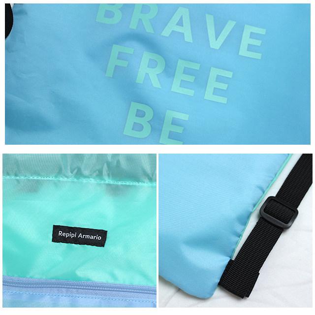 プールバッグ ナップサック キッズ 女の子 子供 repipi レピピアルマリオ ファスナーポケット付き 林間学校 着替え バッグ スイミングバッグ |  | 05