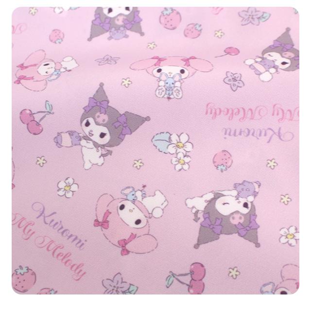 巾着袋 給食袋 女の子 マイメロディ＆クロミ 給食エプロン入れ 体操服袋 Mサイズ 幼稚園 小学校 入園入学準備 子供 |  | 04