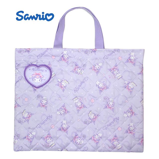 レッスンバッグ クロミ キッズ 女の子 入学準備 キルティング 手提げ お稽古バッグ トートバック 習い事 | 