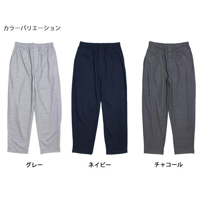 スウェットパンツ メンズ ストレートパンツ ルームパンツ 前ファスナー付き 無地 M L LL |  | 01