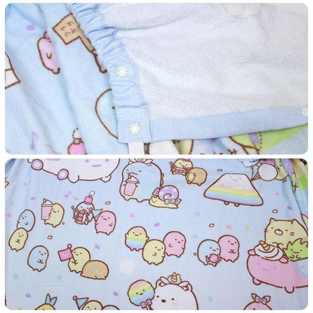 ラップタオル 巻タオル 100cm すみっコぐらし キッズ 女の子 子供 すみっこ 水泳 プール スイミング 着替え バスタオル |  | 05