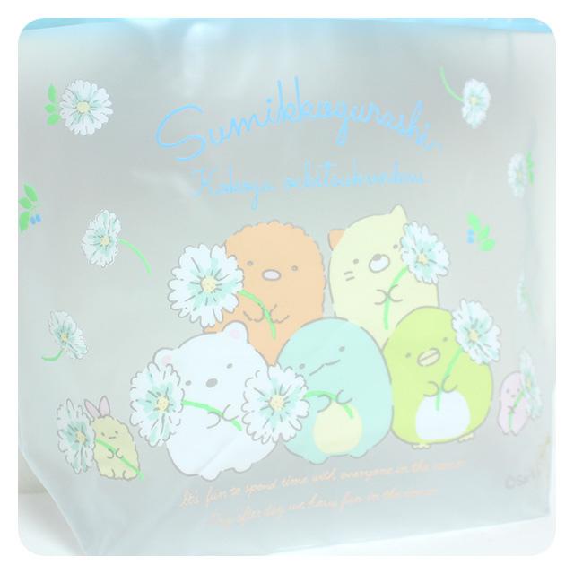 ビニ―ルバッグ プールバッグ すみっコぐらし キッズ 子供 マチあり 水着 |  | 06