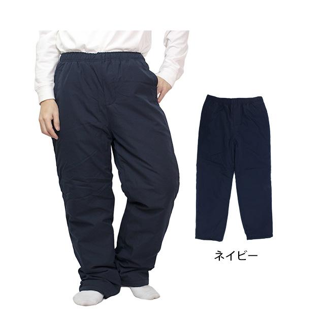 中綿パンツ 防寒 ズボン 防寒パンツ メンズ  撥水加工 リフレクター 前ファスナー付き あったか シャカシャカしない M L LL |  | 04