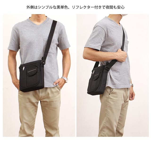 ショルダーバッグ フラップバッグ 斜め掛けバッグ 肩掛け ポシェット 通勤バッグ 男女兼用 大人 かばん ブラック 黒 |  | 01
