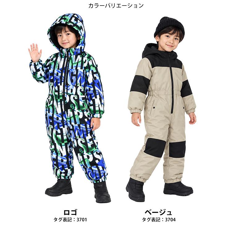 スキーウェア キッズ ジャンプスーツ 男の子 子供 耐水圧10,000mm 雪遊び 中綿 スノーウェア 防風 100cm 110cm 120cm 130cm |  | 03