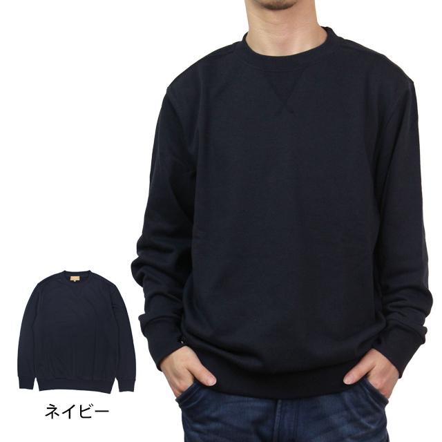 トレーナー スウェット 無地 裏毛 メンズ クルーネック NORTH WIN 男性 プルオーバー ガゼット付き 長袖 大人 M L LL |  | 02