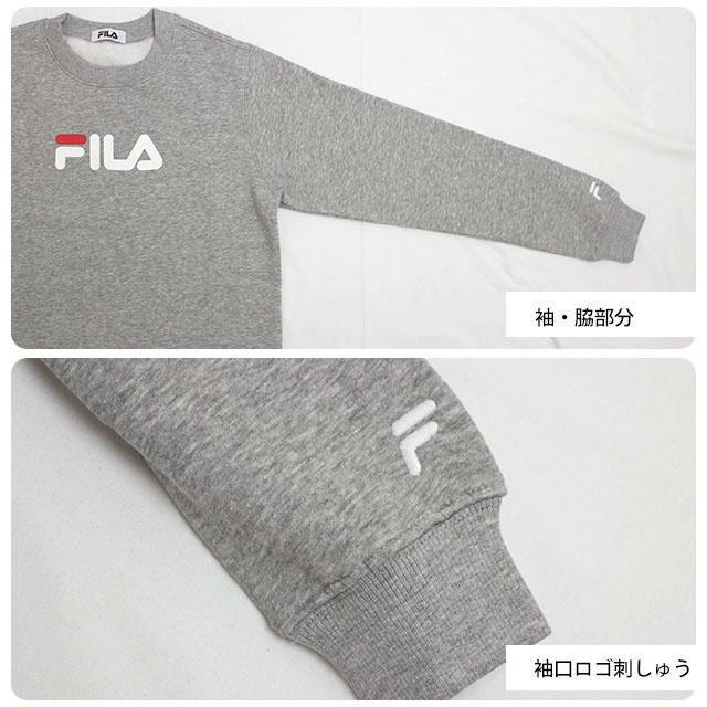 トレーナー スウェット 裏起毛 メンズ フィラ FILA あったか クルーネック 男性 プルオーバー 長袖 大人 | FILA | 03