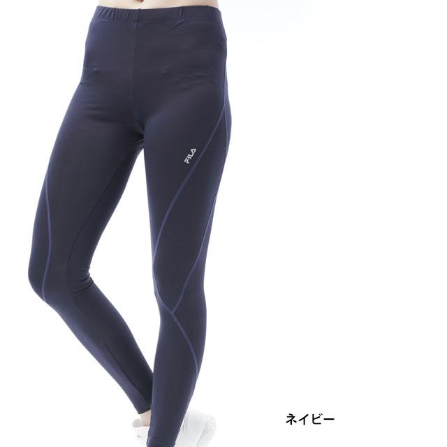 インナータイツ メンズ フィラ FILA ストレッチ アンダー スパッツ 10分丈 インナー ロングタイツ コンプレッションタイツ | FILA | 04