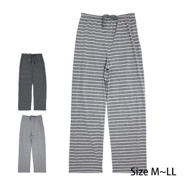 ルームパンツ ロング丈 レディース 女の子 ウエストゴム リラックス パンツ ズボン ルームウェア M L LL | 