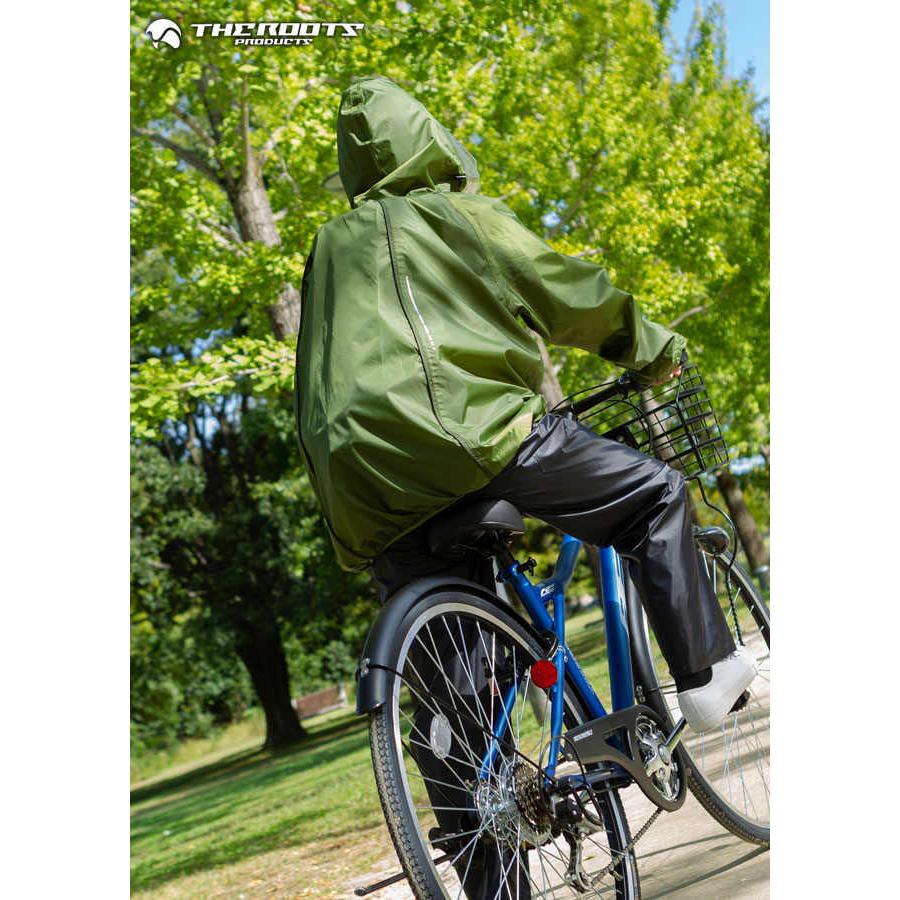 カッパ レインコート 上下 レインスーツ リュック対応 大人 レイン