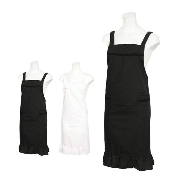 フォーマルエプロン レディース フォーマル 白 無地 冠婚葬祭のお手伝いに礼装用エプロン クロス型エプロン Mサイズ 女性用 | 