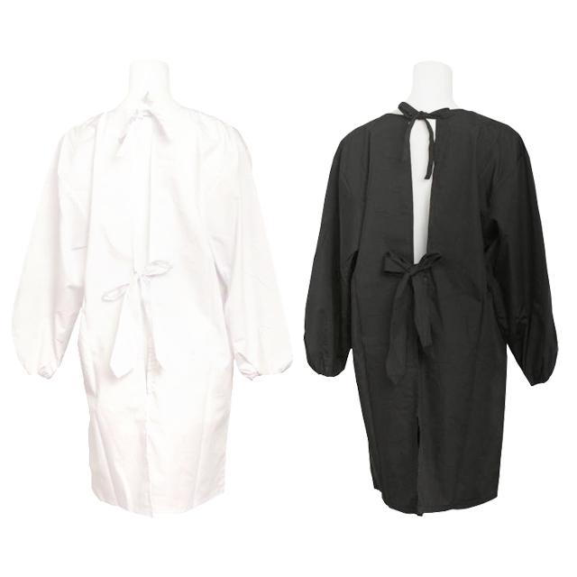 フォーマルエプロン レディース フォーマル 白 無地 冠婚葬祭のお手伝いに礼装用エプロン 割烹着 かっぽうぎ 女性用 |  | 01