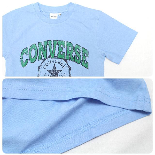 半袖 Tシャツ キッズ ジュニア 男の子 コンバース CONVERSE ボーダー 子供 半袖Tシャツ 綿素材 130cm 140cm 150cm 160cm | CONVERSE | 03