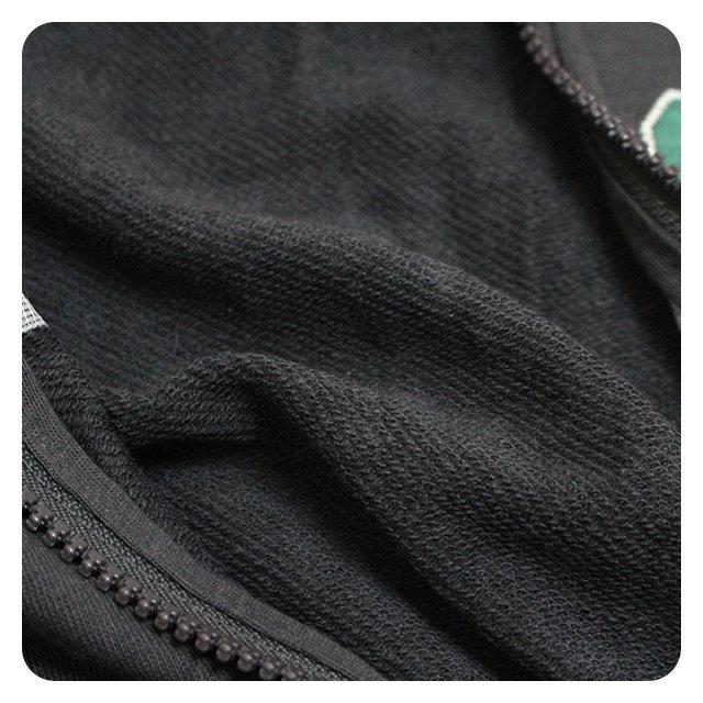 スタジャン スウェット トレーナー　フルジップ コンバース CONVERSE キッズ 男の子 ミニ裏毛 ジップアップ 子供 110cm 120cm 130cm | CONVERSE | 02