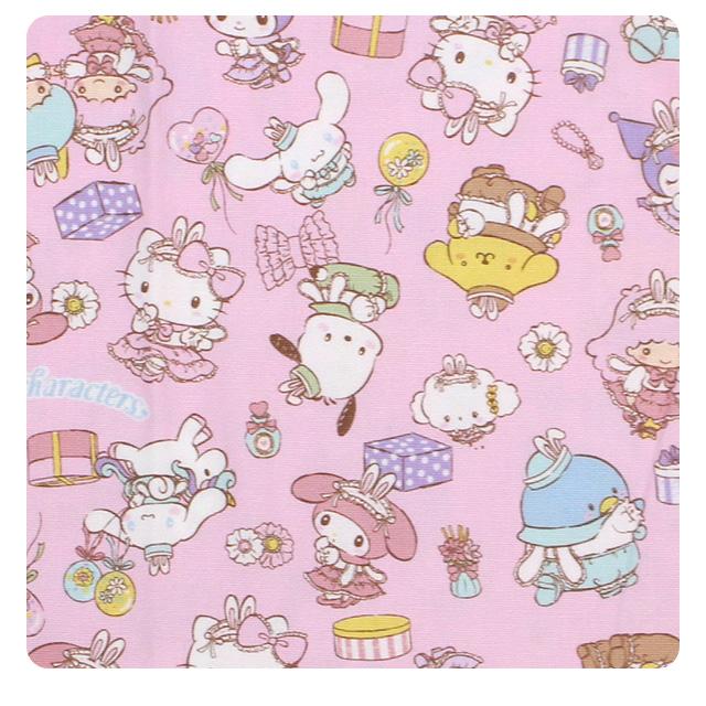 巾着袋 給食袋 女の子 サンリオ 給食エプロン入れ 体操服袋 Mサイズ 幼稚園 小学校 入園入学準備 日本製 子供 |  | 02