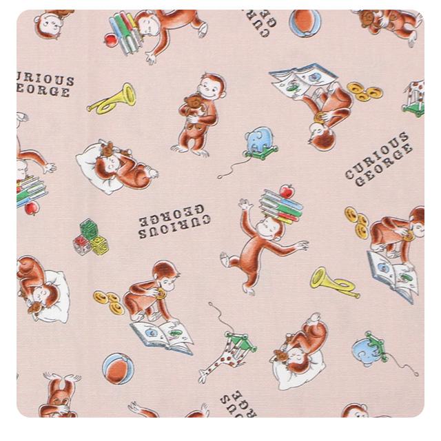 巾着袋 給食袋 男の子 おさるのジョージ 給食エプロン入れ 体操服袋 Mサイズ 幼稚園 小学校 入園入学準備 日本製 子供 |  | 02
