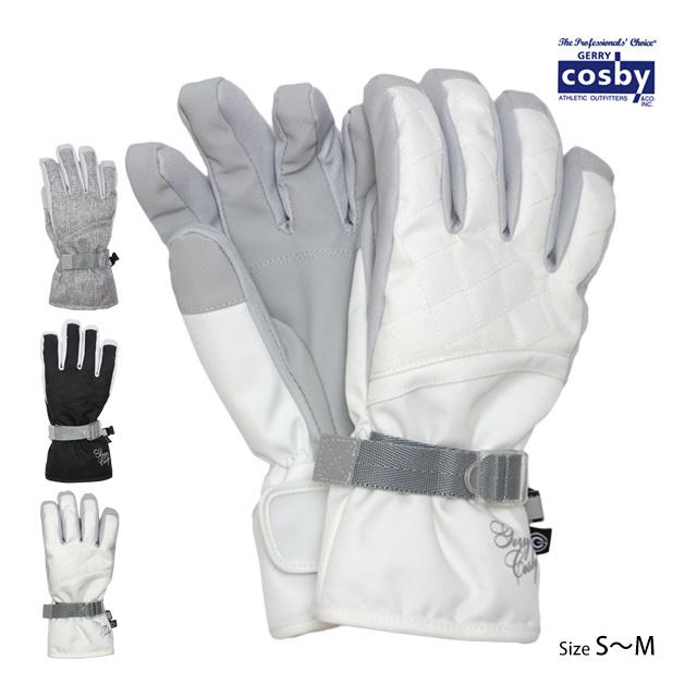スキー 手袋 レディース スキーグローブ 女性用 コスビー COSBY スノーボードグローブ スノーグローブ 防寒 冬 手袋 S M | 