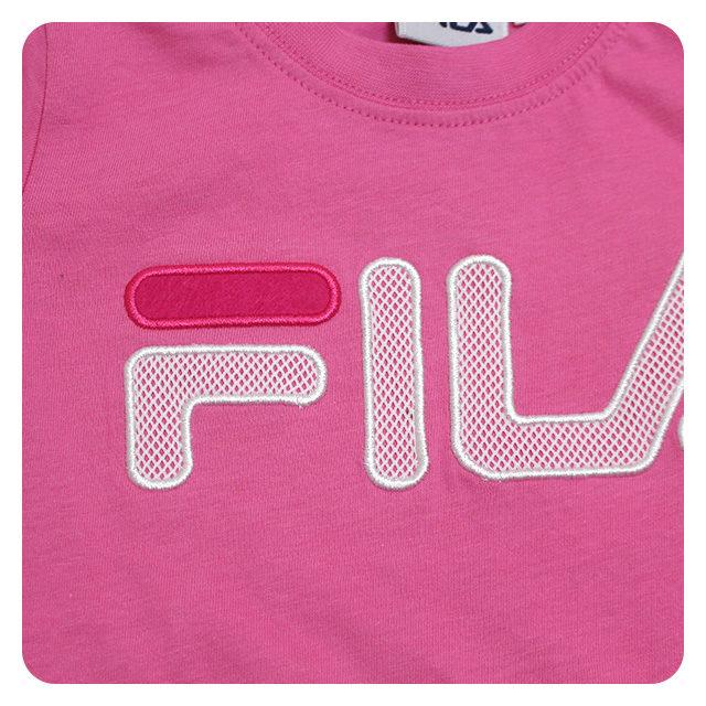 Tシャツ 半袖 キッズ ジュニア 女の子 フィラ FILA 子供 半袖Tシャツ 110cm 120cm 130cm | FILA | 02