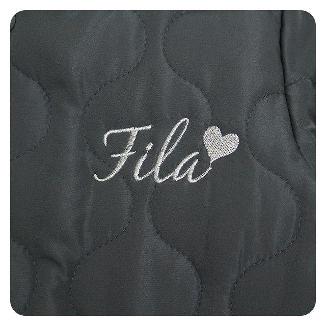 キルトジャケット フィラ FILA 女の子 キッズ ガールズ 中綿 前開き スナップボタン 子供 110cm 120cm 130cm | FILA | 04
