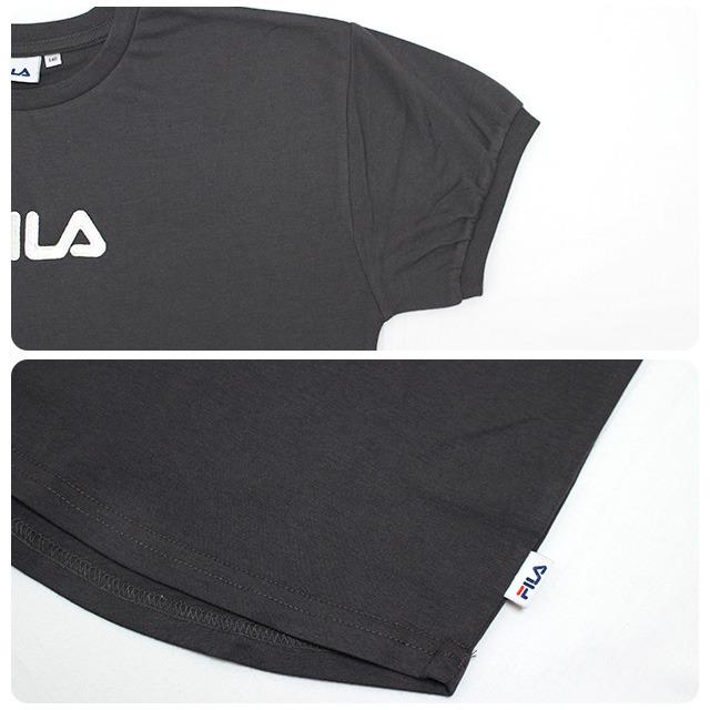 Tシャツ 半袖 キッズ ジュニア 女の子 フィラ FILA ルーズシルエット 子供 半袖Tシャツ 130cm 140cm 150cm 160cm | FILA | 03