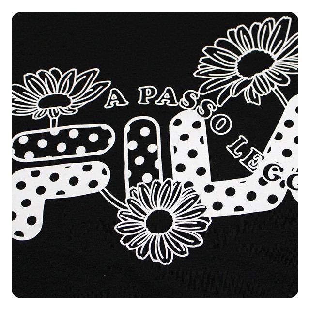 Tシャツ 半袖 キッズ ジュニア 女の子 フィラ FILA 綿混素材 ルーズシルエット 子供 半袖Tシャツ 130cm 140cm 150cm 160cm | FILA | 03