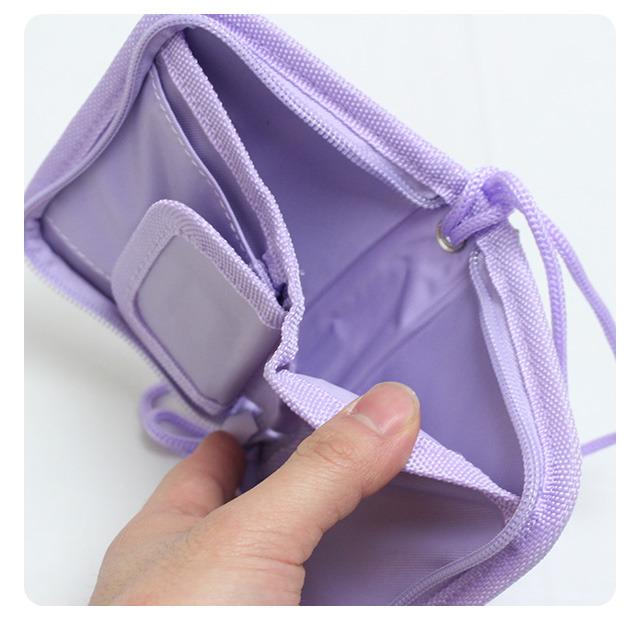 サイフ キッズ 女の子 財布 ウォレット すみっコぐらし 首掛け ひも付き ラウンドファスナー コインケースネックウォレット |  | 03