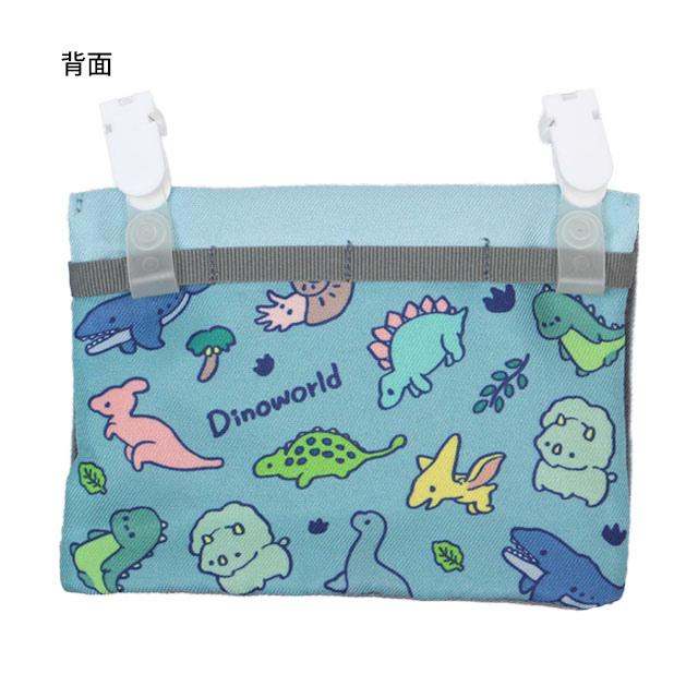 ポケットポーチ キッズ 恐竜 ダイナソー ポーチ ポケットティッシュ入れ クリップ付き かっこいい小物入れ |  | 01