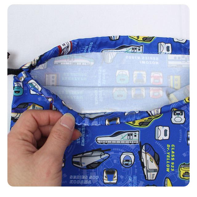 巾着袋 給食袋 男の子 新幹線 給食エプロン入れ 体操服袋 Mサイズ 幼稚園 小学校 入園入学準備 子供 |  | 02