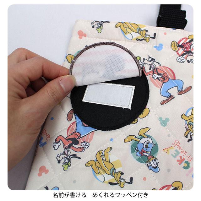 シューズバッグ キッズ ミッキー シューズケース 上靴袋 男の子 女の子 靴入れ 入学準備 キルティング  キルト 手提げ 習い事 |  | 02