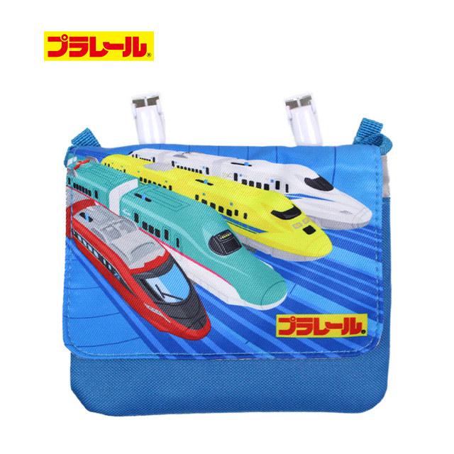 クリップポケット ポケットポーチ キッズ プラレール ポーチ ポケットティッシュ入れ クリップ付き ショルダーポーチ | 