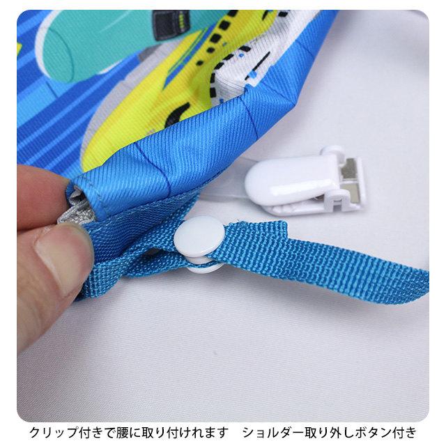 クリップポケット ポケットポーチ キッズ プラレール ポーチ ポケットティッシュ入れ クリップ付き ショルダーポーチ |  | 01